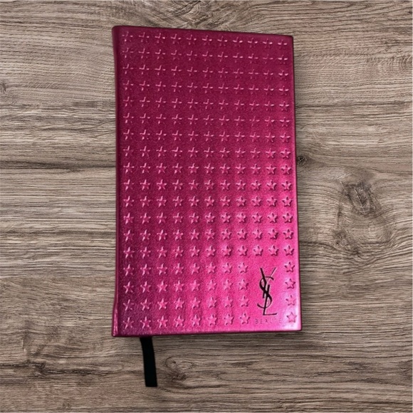 YSL Beauty Other - YSL Beauty Fuchsia Star Pattern Notebook